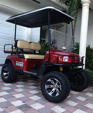 keys golf cart